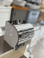 جادستمال درپوش فلزی کروم براق