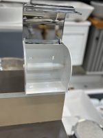 جادستمال درپوش فلزی کروم براق - Image 3