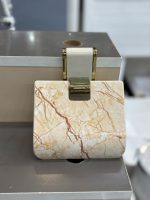 جا دستمال کاغذی کرم وانیلی طلایی