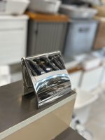 جادستمال کاغذی استیل براق دیواری