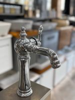 شیر روشویی پایه کوتاه مدل آراد کروم براق