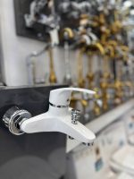 شیر حمام مدل بیتا سفید کروم