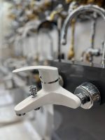 شیر حمام مدل بیتا سفید کروم - Image 2