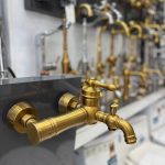 شیر حمام مدل آراد طلا مات