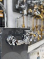 شیر توالت مدل دنیز کروم براق