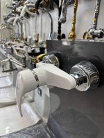 شیر توالت مدل بیتا سفید کروم - Image 3