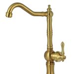 شیر ظرفشویی مدل آراد رنگ طلا مات