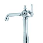 شیر روشویی پایه بلند مدل آراد کروم براق فروش ویژه عیدانه