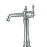 شیر روشویی پایه بلند مدل آراد استیل مات فروش ویژه عیدانه