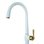 شیر ظرفشویی شادمهر مدل آلما سفید طلا