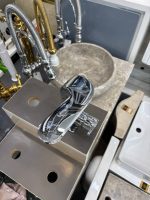 شیر روشویی مدل کیوبیک کروم براق - Image 3