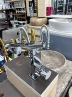 شیر روشویی مدل کیوبیک کروم براق - Image 2