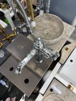 شیر روشویی پایه کوتاه مدل آراد کروم براق - Image 3