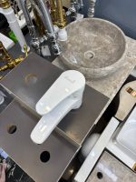 شیر روشویی مدل بیتا سفید کروم - Image 3