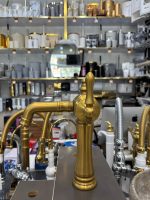 شیر روشویی پایه کوتاه مدل آراد رنگ طلا مات فروش ویژه عیدانه - Image 4