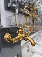 شیر حمام شادمهر مدل کوریو طلا مات