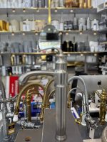 شیر روشویی پایه بلند شادمهر مدل کوریو استیل مات - Image 2