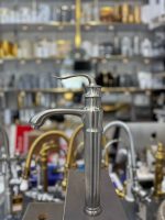 شیر روشویی پایه بلند شادمهر مدل کوریو استیل مات - Image 3