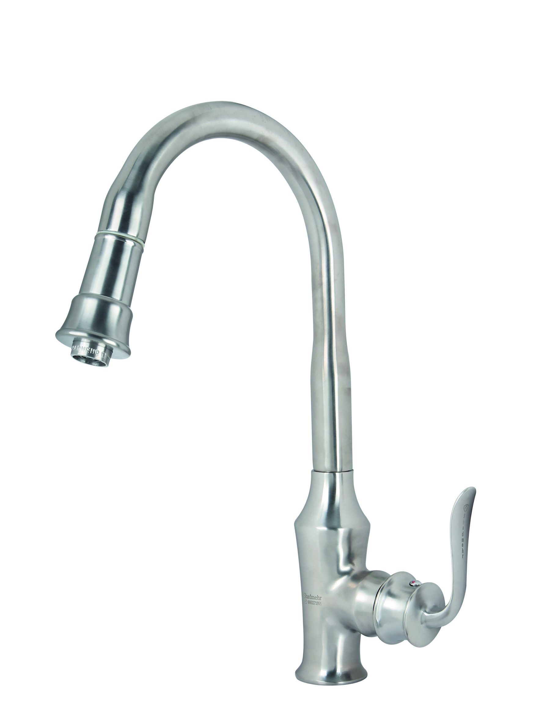 IMG_5617 j شیر ظرفشویی شادمهر مدل کوریو شاوری استیل مات - Image 1