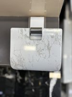 جا دستمال کاغذی دیواری سفید کروم مدل هارمونی - Image 2