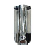 جا مایع ایلدیریم کروم با بدنه مقاوم ABS و پمپ دستی، طراحی مدرن و مینیمال، مناسب سرویس بهداشتی و آشپزخانه