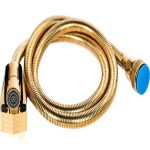 خرید شلنگ توالت طلایی با آبکاری مقاوم | قیمت ویژه + ارسال فوری