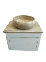 کابینت روشویی با سنگ طبیعی - Image 2