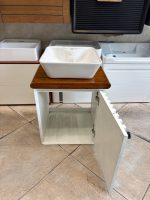 کابینت روشویی چوبی سفید آینه باکس داروخانه‌ای - Image 4