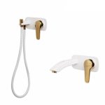 شیر توالت توکار سفید طلا ارسال رایگان به سراسر کشور