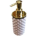 جا مایع پمپی لاکچری یاسی با طراحی شیک و مدرن، بدنه مقاوم ABS با رنگ ثابت، مناسب برای سرویس بهداشتی و آشپزخانه.