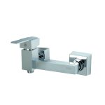 شیر توالت فلت کروم