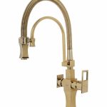 شیر ظرفشویی مدل دوکاره باواریا طلا براق