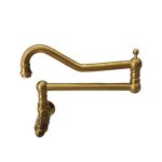 شیر قابلمه‌ پرکن روگازی دیواری رنگ طلا براق (لوکس و مقاوم) فروش ویژه