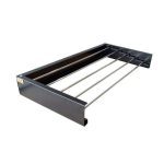 بند رخت دیواری مشکی – شیک و کاربردی برای هر فضا