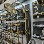 علم دوش حمام طلایی مدل خورشیدی+ فیلم محصول
