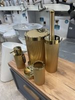 ست سرویس بهداشتی ۵پارچه طلایی - Image 3