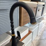 ظرفشویی مشکی طلا