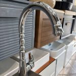 ظرفشویی باران کروم‌