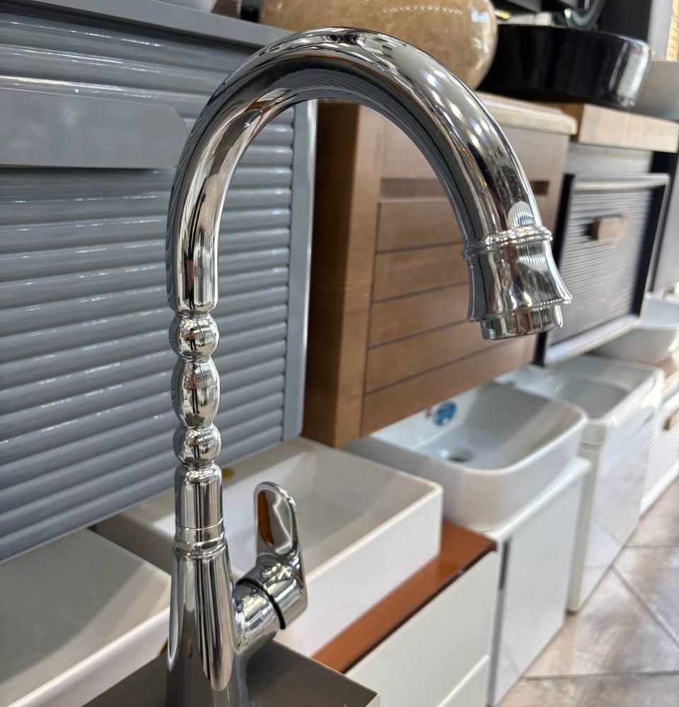 ظرفشویی باران کروم‌