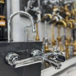 دوش باران کروم