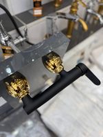 شیر توالت مشکی طلایی ۵ سال ضمانت - Image 3