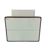 کابینت روشویی شیک PVC ضدآب با سنگ کورین، طراحی مدرن و دیواری مناسب سرویس بهداشتی‎