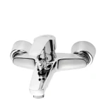 شیر حمام قهرمان مدل بهادر کروم براق