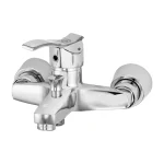 شیر حمام قهرمان مدل آبشار رویال با طراحی آبشاری و آبکاری کروم