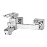 تصویر شیر حمام قهرمان مدل فلت رویال کروم