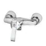 شیر توالت قهرمان مدل آبشار رویال با طراحی آبشاری و پوشش کروم