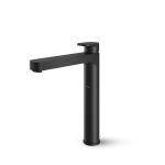 شیر روشویی پایه بلند شودر مدل تاین مشکی