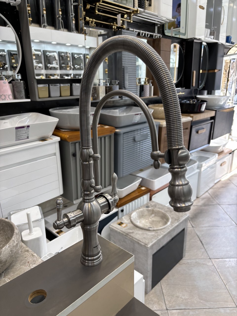 photo_۲۰۲۵-۰۹-۳۰_۰۹-۴۳-۴۵ شیر ظرفشویی دوکاره فنری دوریسان ۵ سال ضمانت - Image 1