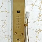 پنل دوش مدرن جت‌دار و دماسنج‌دار با ارسال رایگان