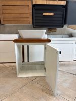 کابینت روشویی چوبی سفید آینه باکس داروخانه‌ای - Image 3